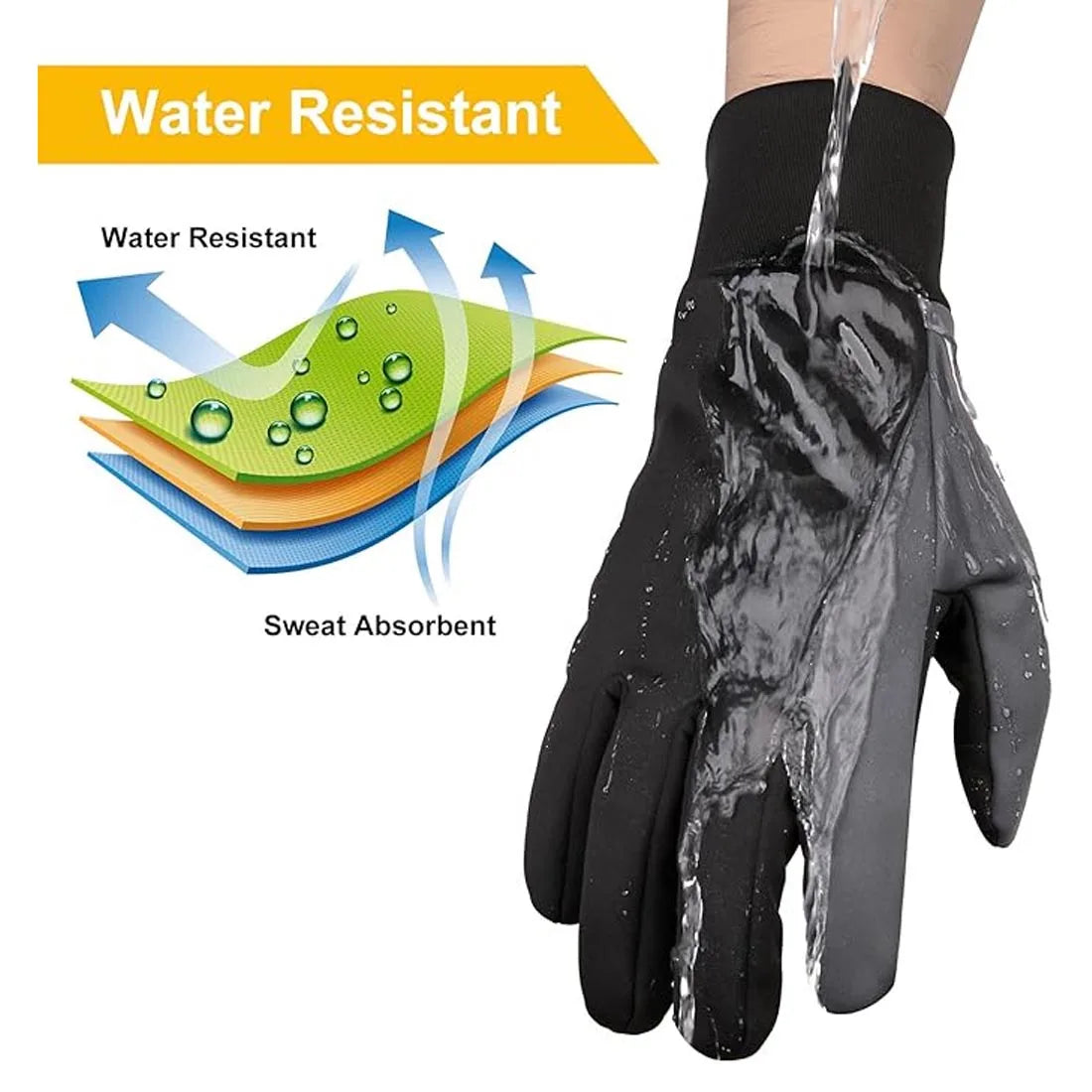 Glovesshop Sports Gloves Running Gloves High Quality Warm Hand Winter Gloves Design Men Women
