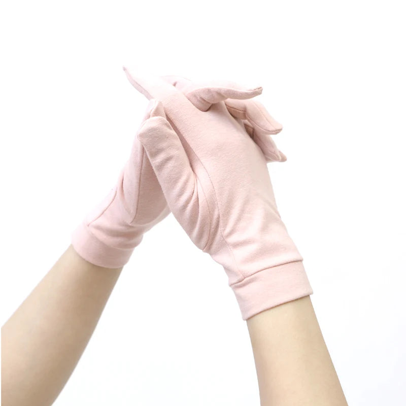 Glovesshop  Compression Anti-Arthritis Full Finger Gloves Anti-Slip Moisture Wicking Cotton Spandex Stretchable Lining for Sport