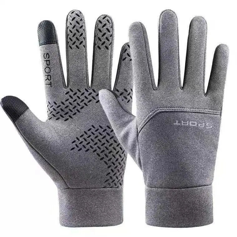 Full Finger Non-Slip Winter Keep Warm Touch Screen Sports Cycling Riding Gloves